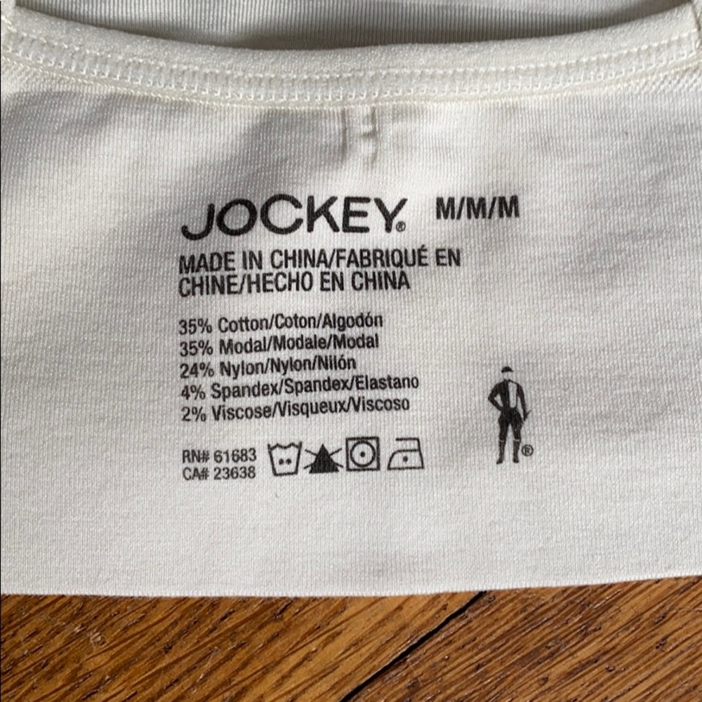 Jockey Natural Beauty bralette cream L NWT - Picture 7 of 11